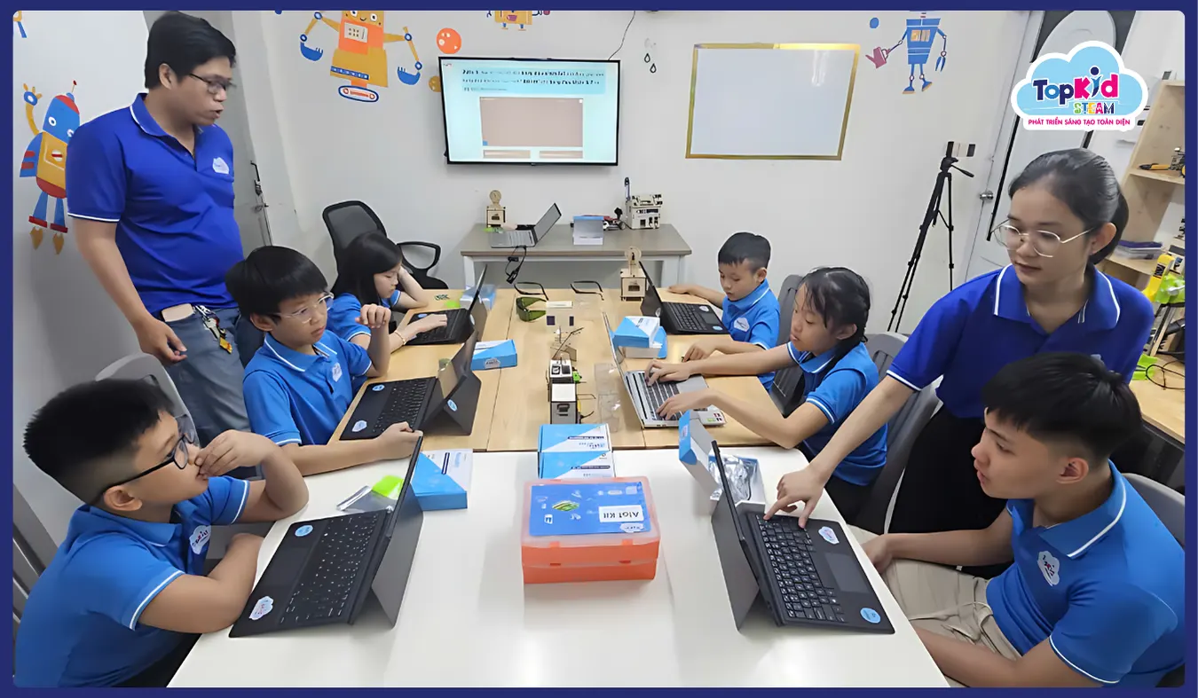 Học STEAM Tại TOPKID